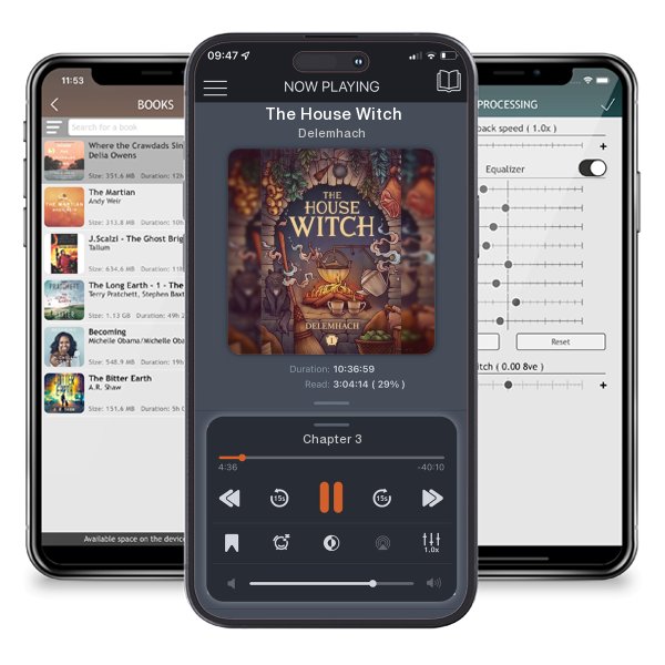 Download fo free audiobook The House Witch by Delemhach and listen anywhere on your iOS devices in the ListenBook app.