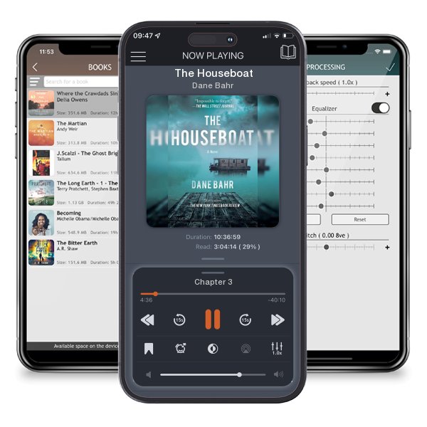 Download fo free audiobook The Houseboat by Dane Bahr and listen anywhere on your iOS devices in the ListenBook app.