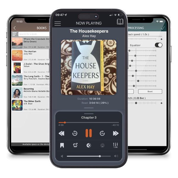 Download fo free audiobook The Housekeepers by Alex Hay and listen anywhere on your iOS devices in the ListenBook app.