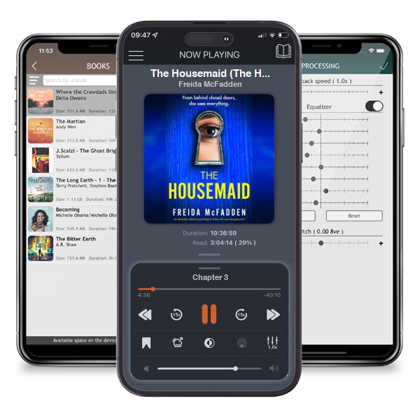 Download fo free audiobook The Housemaid (The Housemaid, #1) by Freida McFadden and listen anywhere on your iOS devices in the ListenBook app.