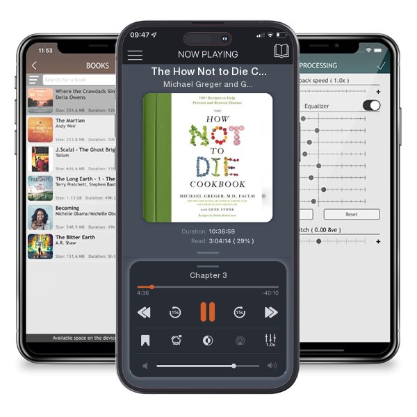 Download fo free audiobook The How Not to Die Cookbook: 100+ Recipes to Help Prevent and... by Michael Greger and Gene Stone and listen anywhere on your iOS devices in the ListenBook app.