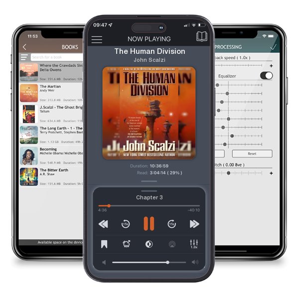 Download fo free audiobook The Human Division by John Scalzi and listen anywhere on your iOS devices in the ListenBook app.