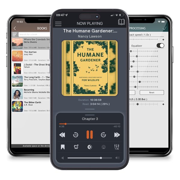 Download fo free audiobook The Humane Gardener: Nurturing a Backyard Habitat for... by Nancy Lawson and listen anywhere on your iOS devices in the ListenBook app.
