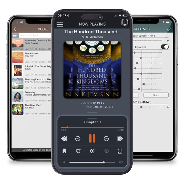Download fo free audiobook The Hundred Thousand Kingdoms by N. K. Jemisin and listen anywhere on your iOS devices in the ListenBook app.