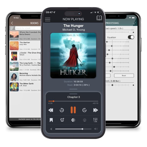 Download fo free audiobook The Hunger by Michael D. Young and listen anywhere on your iOS devices in the ListenBook app.
