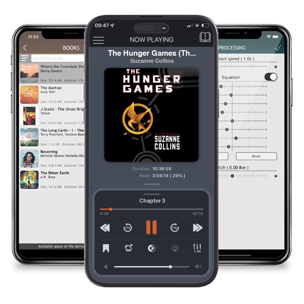 Download fo free audiobook The Hunger Games (The Hunger Games, #1) by Suzanne Collins and listen anywhere on your iOS devices in the ListenBook app.
