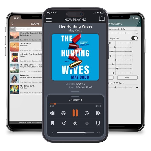 Download fo free audiobook The Hunting Wives by May Cobb and listen anywhere on your iOS devices in the ListenBook app.