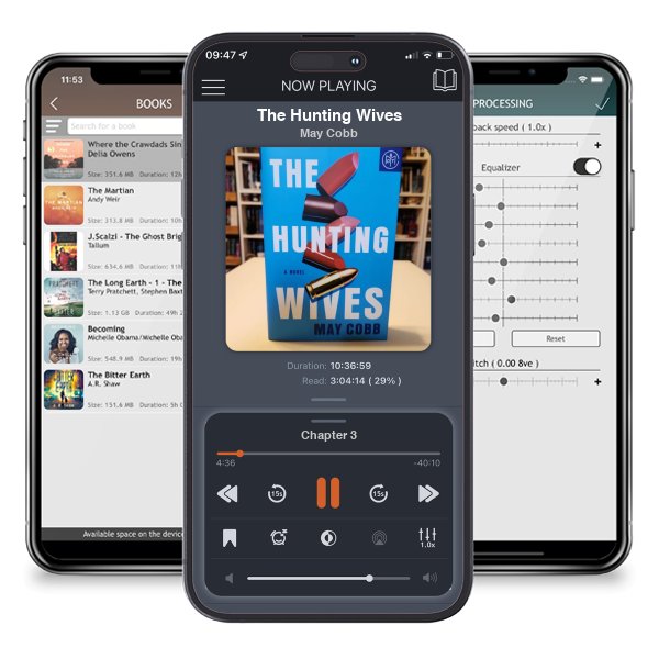 Download fo free audiobook The Hunting Wives by May Cobb and listen anywhere on your iOS devices in the ListenBook app.