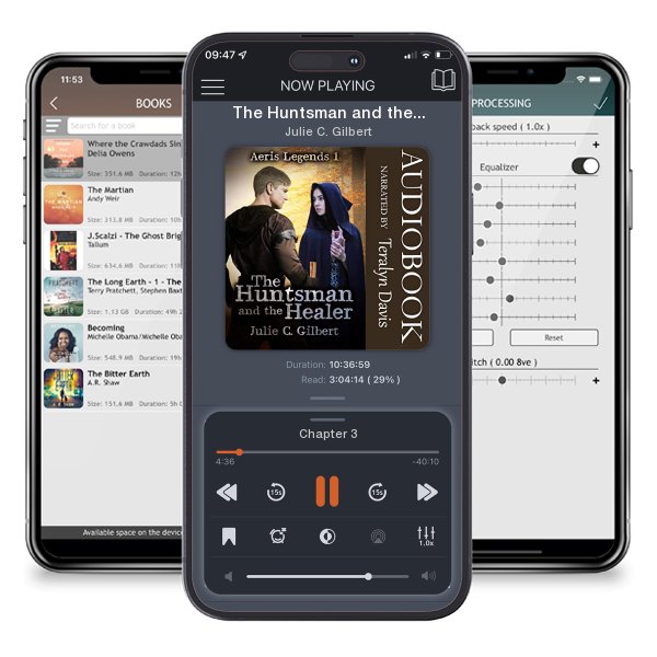 Download fo free audiobook The Huntsman and the Healer by Julie C. Gilbert and listen anywhere on your iOS devices in the ListenBook app.