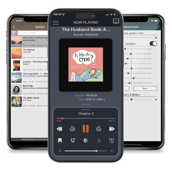 Download fo free audiobook The Husband Book: A Guy's Guide to Marriage by Susan Swimmer and listen anywhere on your iOS devices in the ListenBook app.