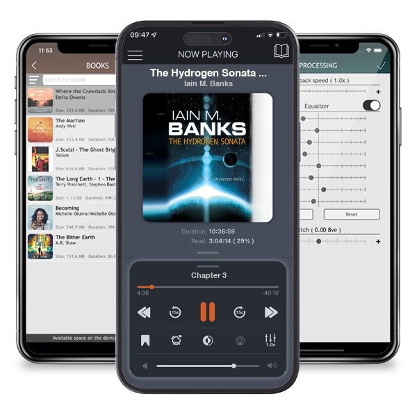 Download fo free audiobook The Hydrogen Sonata (Culture, #10) by Iain M. Banks and listen anywhere on your iOS devices in the ListenBook app.