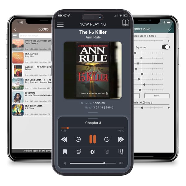 Download fo free audiobook The I-5 Killer by Ann Rule and listen anywhere on your iOS devices in the ListenBook app.