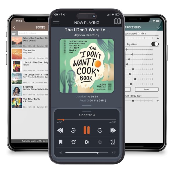 Download fo free audiobook The I Don't Want to Cook Book: 100 Tasty, Healthy, Low-Prep... by Alyssa Brantley and listen anywhere on your iOS devices in the ListenBook app.