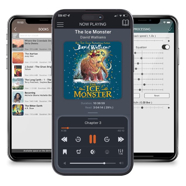 Download fo free audiobook The Ice Monster by David Walliams and listen anywhere on your iOS devices in the ListenBook app.