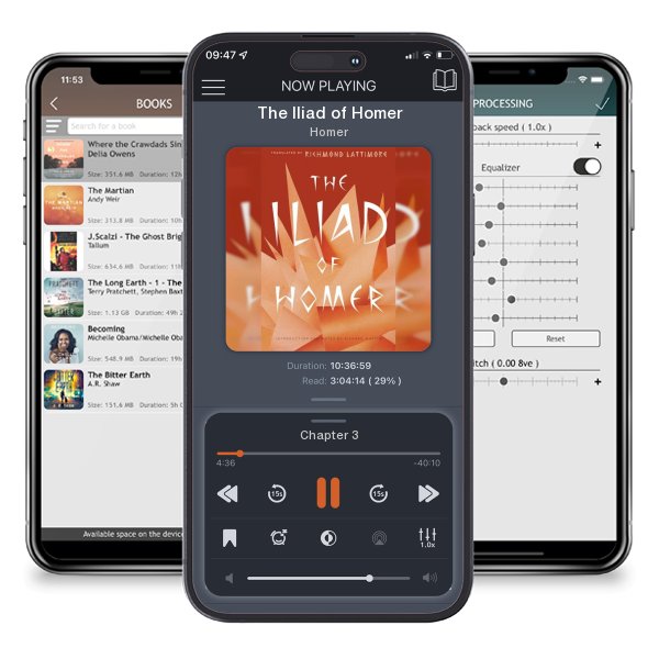 Download fo free audiobook The Iliad of Homer by Homer and listen anywhere on your iOS devices in the ListenBook app.