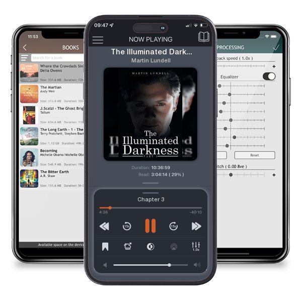 Download fo free audiobook The Illuminated Darkness: Part 1 by Martin Lundell and listen anywhere on your iOS devices in the ListenBook app.