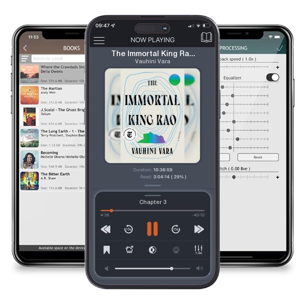 Download fo free audiobook The Immortal King Rao by Vauhini Vara and listen anywhere on your iOS devices in the ListenBook app.