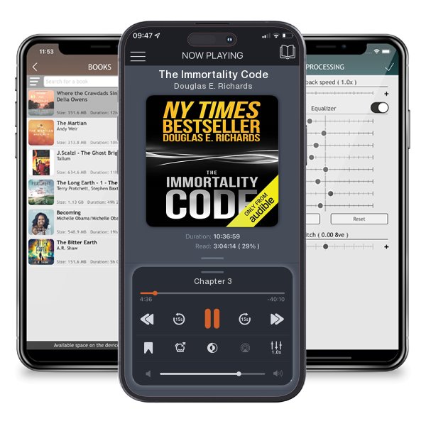Download fo free audiobook The Immortality Code by Douglas E. Richards and listen anywhere on your iOS devices in the ListenBook app.
