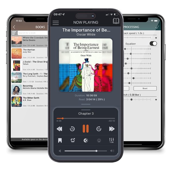 Download fo free audiobook The Importance of Being Earnest by Oscar Wilde and listen anywhere on your iOS devices in the ListenBook app.