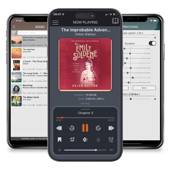Download fo free audiobook The Improbable Adventures of Miss Emily Soldene by Helen Batten and listen anywhere on your iOS devices in the ListenBook app.
