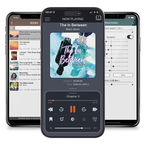 Download fo free audiobook The In Between by Marc Klein and listen anywhere on your iOS devices in the ListenBook app.