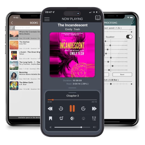 Download fo free audiobook The Incandescent by Emily Tesh and listen anywhere on your iOS devices in the ListenBook app.
