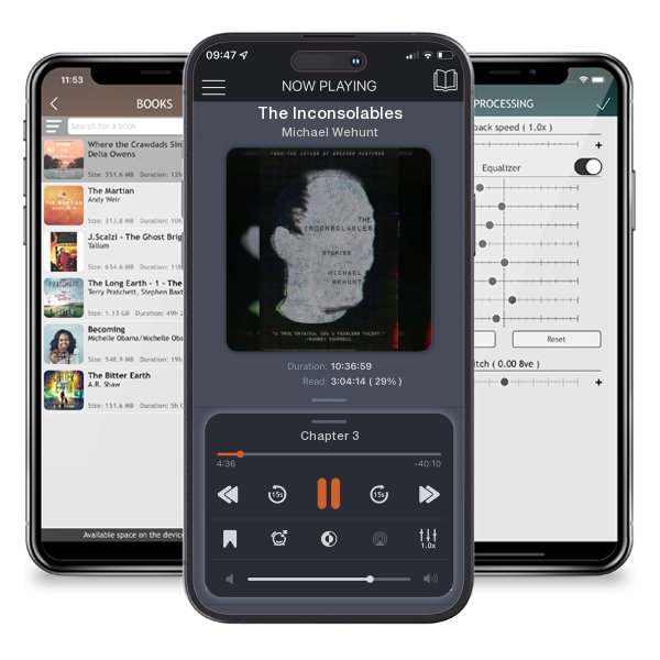 Download fo free audiobook The Inconsolables by Michael Wehunt and listen anywhere on your iOS devices in the ListenBook app.
