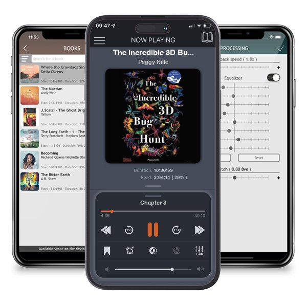 Download fo free audiobook The Incredible 3D Bug Hunt by Peggy Nille and listen anywhere on your iOS devices in the ListenBook app.