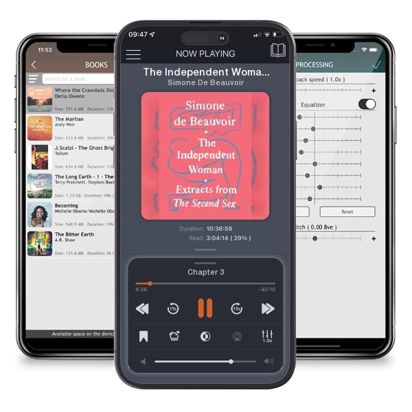Download fo free audiobook The Independent Woman by Simone De Beauvoir and listen anywhere on your iOS devices in the ListenBook app.