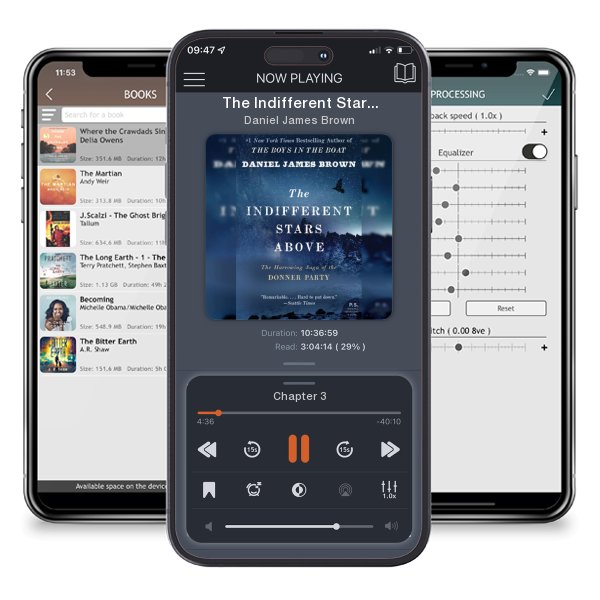 Download fo free audiobook The Indifferent Stars Above: The Harrowing Saga of the Donner... by Daniel James Brown and listen anywhere on your iOS devices in the ListenBook app.