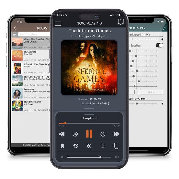Download fo free audiobook The Infernal Games by Reed Logan Westgate and listen anywhere on your iOS devices in the ListenBook app.