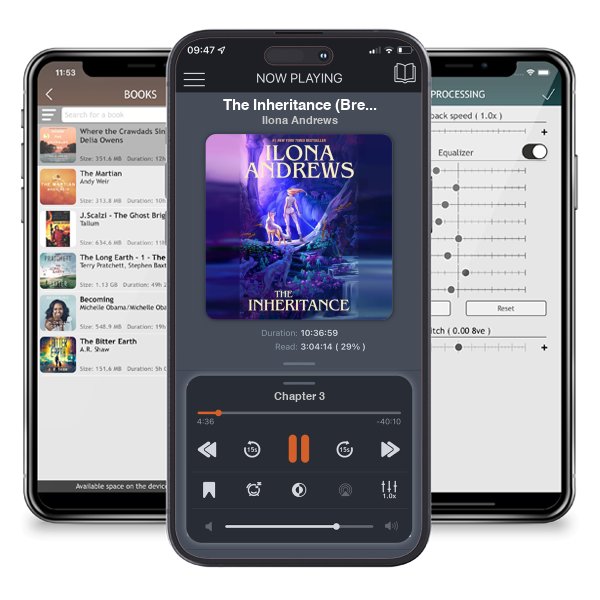 Download fo free audiobook The Inheritance (Breach Wars Book 1) by Ilona Andrews and listen anywhere on your iOS devices in the ListenBook app.