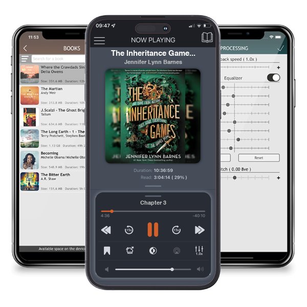 Download fo free audiobook The Inheritance Games by Jennifer Lynn Barnes and listen anywhere on your iOS devices in the ListenBook app.