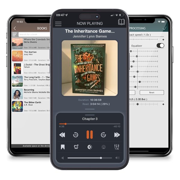 Download fo free audiobook The Inheritance Games by Jennifer Lynn Barnes and listen anywhere on your iOS devices in the ListenBook app.