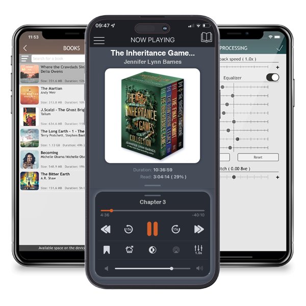 Download fo free audiobook The Inheritance Games Paperback Collection by Jennifer Lynn Barnes and listen anywhere on your iOS devices in the ListenBook app.