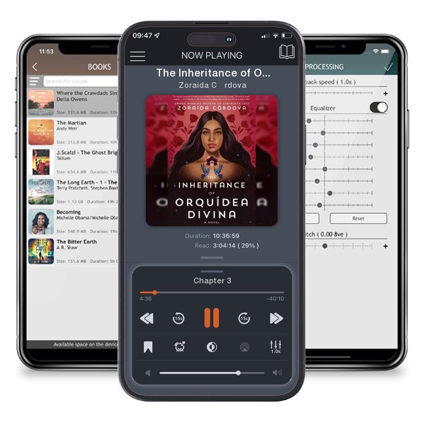 Download fo free audiobook The Inheritance of Orquídea Divina by Zoraida Córdova and listen anywhere on your iOS devices in the ListenBook app.