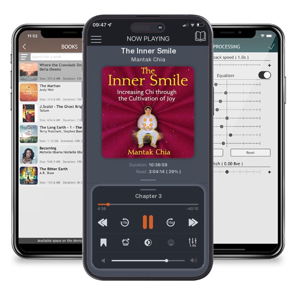Download fo free audiobook The Inner Smile by Mantak Chia and listen anywhere on your iOS devices in the ListenBook app.