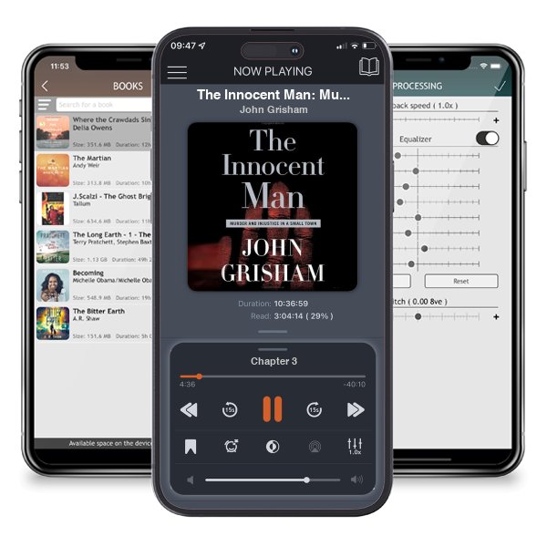 Download fo free audiobook The Innocent Man: Murder and Injustice in a Small Town by John Grisham and listen anywhere on your iOS devices in the ListenBook app.