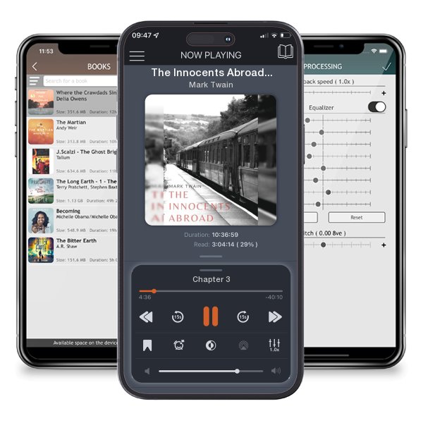 Download fo free audiobook The Innocents Abroad: a travel book by American author Mark... by Mark Twain and listen anywhere on your iOS devices in the ListenBook app.