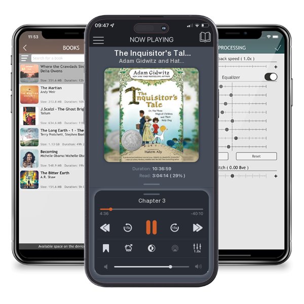 Download fo free audiobook The Inquisitor's Tale: Or, the Three Magical Children and... by Adam Gidwitz and Hatem Aly and listen anywhere on your iOS devices in the ListenBook app.
