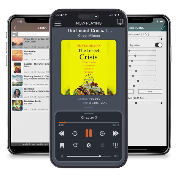 Download fo free audiobook The Insect Crisis: The Fall of the Tiny Empires That Run the... by Oliver Milman and listen anywhere on your iOS devices in the ListenBook app.