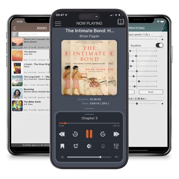 Download fo free audiobook The Intimate Bond: How Animals Shaped Human History by Brian Fagan and listen anywhere on your iOS devices in the ListenBook app.