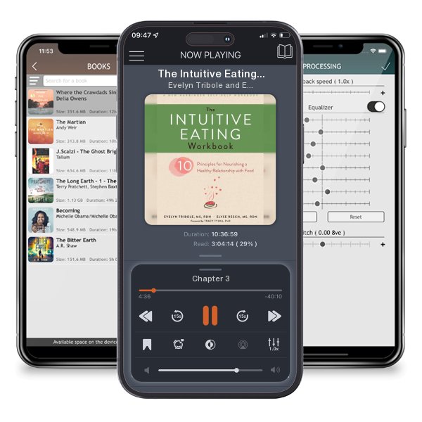 Download fo free audiobook The Intuitive Eating Workbook: Ten Principles for Nourishing... by Evelyn Tribole and Elyse Resch and listen anywhere on your iOS devices in the ListenBook app.