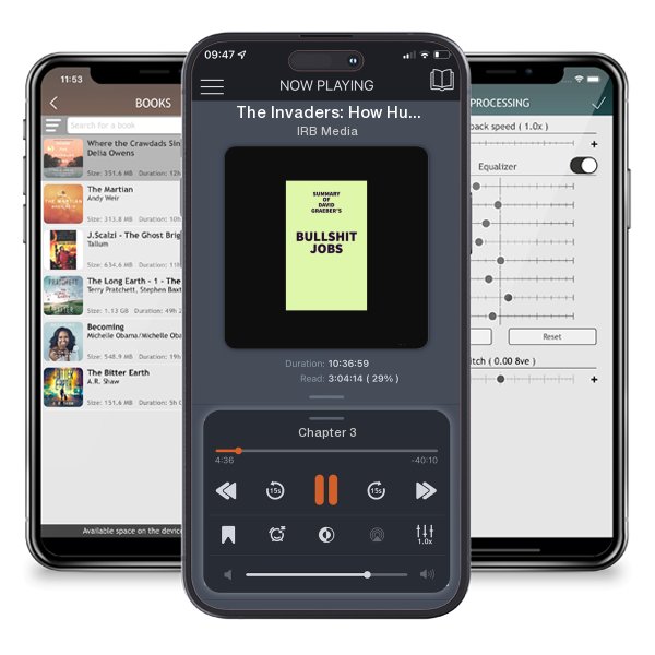 Download fo free audiobook The Invaders: How Humans and Their Dogs Drove Neanderthals to Extinction by IRB Media and listen anywhere on your iOS devices in the ListenBook app.