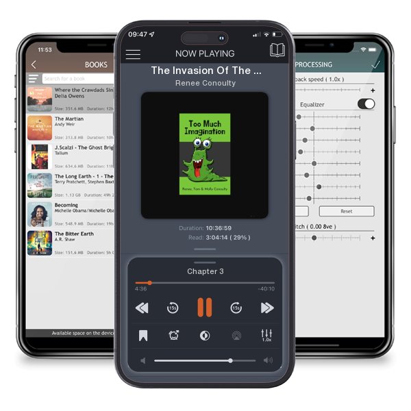 Download fo free audiobook The Invasion Of The Sombers: Linderiun Tesarien Racem by Renee Conoulty and listen anywhere on your iOS devices in the ListenBook app.