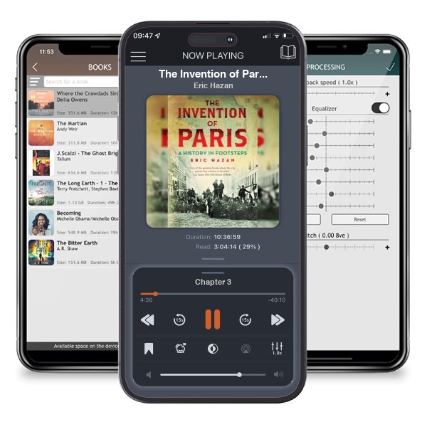 Download fo free audiobook The Invention of Paris: A History in Footsteps by Eric Hazan and listen anywhere on your iOS devices in the ListenBook app.