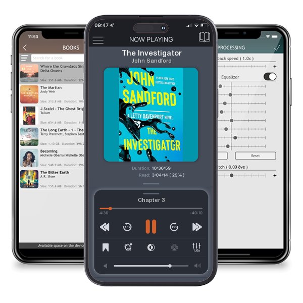 Download fo free audiobook The Investigator by John Sandford and listen anywhere on your iOS devices in the ListenBook app.