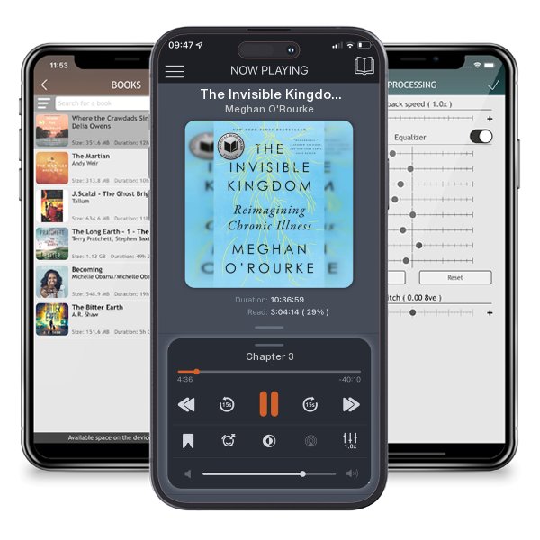 Download fo free audiobook The Invisible Kingdom: Reimagining Chronic Illness by Meghan O'Rourke and listen anywhere on your iOS devices in the ListenBook app.