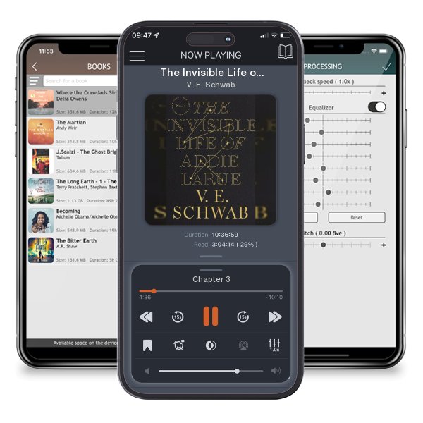 Download fo free audiobook The Invisible Life of Addie Larue by V. E. Schwab and listen anywhere on your iOS devices in the ListenBook app.