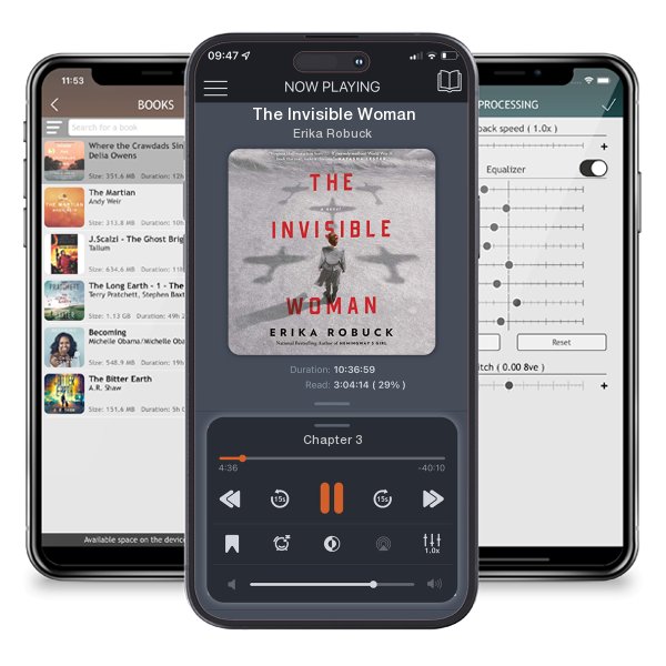 Download fo free audiobook The Invisible Woman by Erika Robuck and listen anywhere on your iOS devices in the ListenBook app.